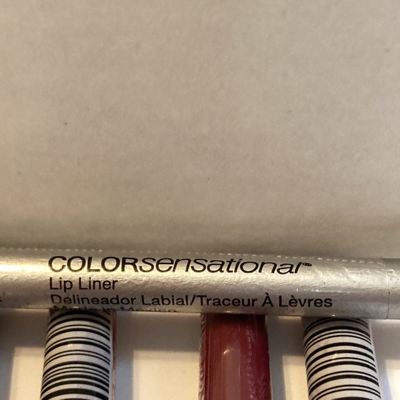 Maybelline ColorSensational Lip Liner WINE 55 Sealed Set of 5 Brand New - Picture 6 of 13